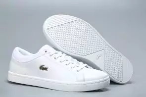 lacoste europa sneaker all white